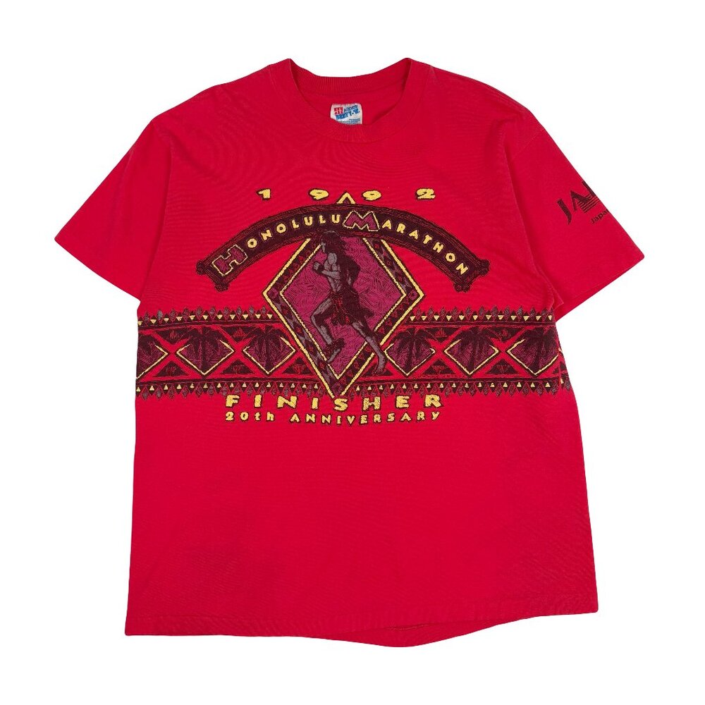 1992 Honolulu Marathon Finisher Tee L